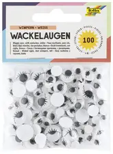 folia Oeil vacillant avec cils, non autocollant