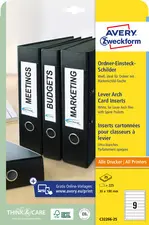 AVERY Zweckform Etiquette pour dos de classeurs, 50 x 146 mm