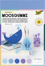 folia Mousse éponge, (L)200 x (H)290 mm, assortiment bleu