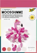 folia Mousse éponge, (L)200 x (H)290 mm, assortiment rouge