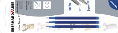 EBERHARD FABER Recharge pour stylo encre gel Animal Erase it