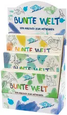 WEDO Malbuch BUNTE WELT, inkl. Farben & Pinsel, 12er Display