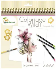 My Mandarine Carnet de coloriage "Wild 1