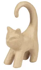 décopatch Support en papier mâché "Chat 2", 320 mm