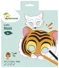 My Mandarine Carnet de coloriage Graffy Pop Mask Animaux