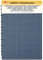 KLEIBER Tapis de coupe, A2, pliable, bleu