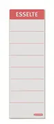 Esselte Etiquette pour dos de classeur, 60 x 190 mm, blanc