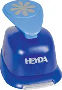 HEYDA Perforatrice à motif "coeur", grand, couleur: bleu