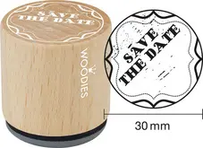 COLOP Tampon à motif Woodies "Save The date