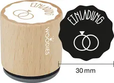 COLOP Motiv-Stempel Woodies "Einladung