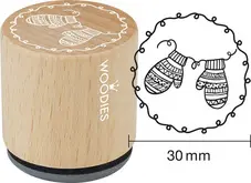 COLOP Tampon à motif Woodies "moufles
