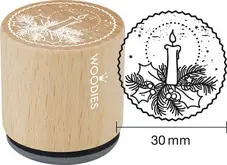 COLOP Tampon à motif Woodies "bougie