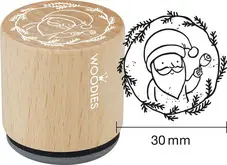 COLOP Tampon à motif Woodies "père Noël
