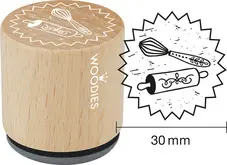 COLOP Tampon à motif Woodies Handmade "fouet