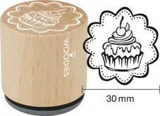 COLOP Tampon à motif Woodies Handmade "tartelette