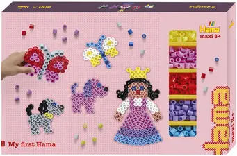 Hama Perles à repasser maxi "Princesse & Co", coffret cadeau