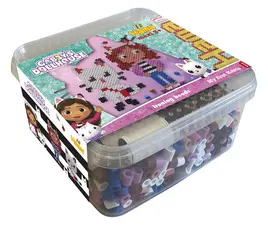 Hama Perles à repasser maxi+plateau "Gabbys Dollhouse", Box