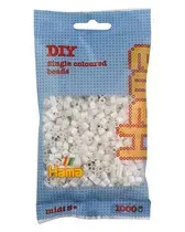 Hama Perles à repasser midi, sachet, nacre