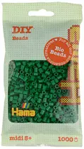 Hama Perles à repasser Bio midi, sachet, vert