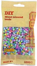 HAMA Perles à repasser midi "Mix Pastel", en sachet