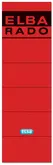 ELBA Etiquette pour dos de classeur "ELBA RADO"- rouge