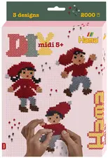 Hama Perles à repasser midi "Lutins de Noël", coffret cadeau