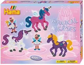 Hama Perles à repasser midi "chevaux magiques", cadeau