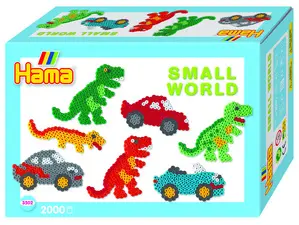Hama Perles à repasser midi "Small World Auto", coffret