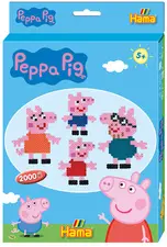 HAMA Perles à repasser midi "Peppa Pig", coffret cadeau