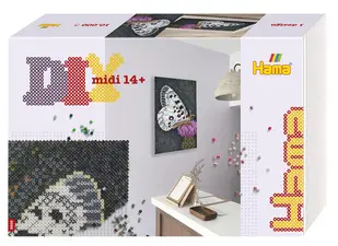 Hama Perles à repasser Art "Papillon", boîte cadeau