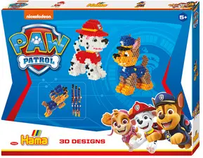 Hama Perles à repasser "Paw Patrol", grande boîte cadeau