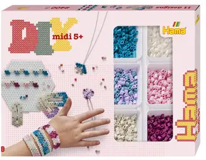 Hama Perles à repasser midi "Boîte créative II", coffret