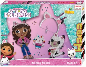 Hama Perles à repasser "Gabbys Dollhouse", coffret cadeau