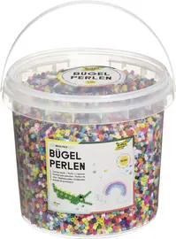 folia Perles à repasser, 30.000 pièces, en seau, assorti