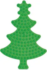 Hama Plaque pour perles midi "Sapin de Noël", petit, vert