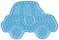 Hama Plaque pour perles à repasser "Voiture", transparent
