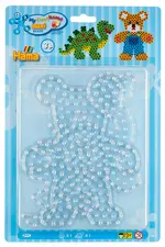 hama Plaques pour perles à repasser "Ours, dinosaure