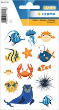 HERMA Sticker MAGIC "Drôles d'animaux marins