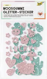 folia Sticker pailleté en caoutchouc mousse "Lucky