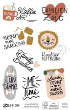 AVERY Zweckform ZDesign Sticker CREATVE "Mom Life