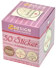 AVERY Zweckform Sticker ZDesign sur rouleau "Glückwunsch