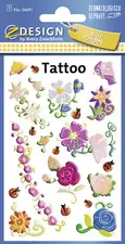 ZDesign KIDS Tatouages "fleurs", coloré