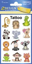 ZDesign KIDS Tatouage "koala, giraffe, etc.", coloré