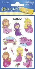 AVERY Zweckform ZDesign KIDS Tatouages "Princesse