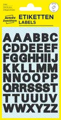AVERY Zweckform Stickers de lettres, lettres A-Z, noir