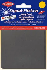KLEIBER Patch de signalisation, (L)100 x (H)120 mm, argent