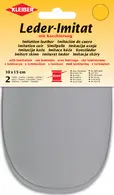 KLEIBER Patch imitation cuir avec doublure, gris clair
