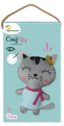 My Mandarine Kit de couture Little Couz'In, Tina le chat