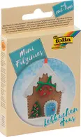 folia Mini kit de feutrine "Filzinies", maison en pain
