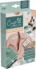 COLOP Textilstempel-Set Craft Labeler Printer 20 DIY SET